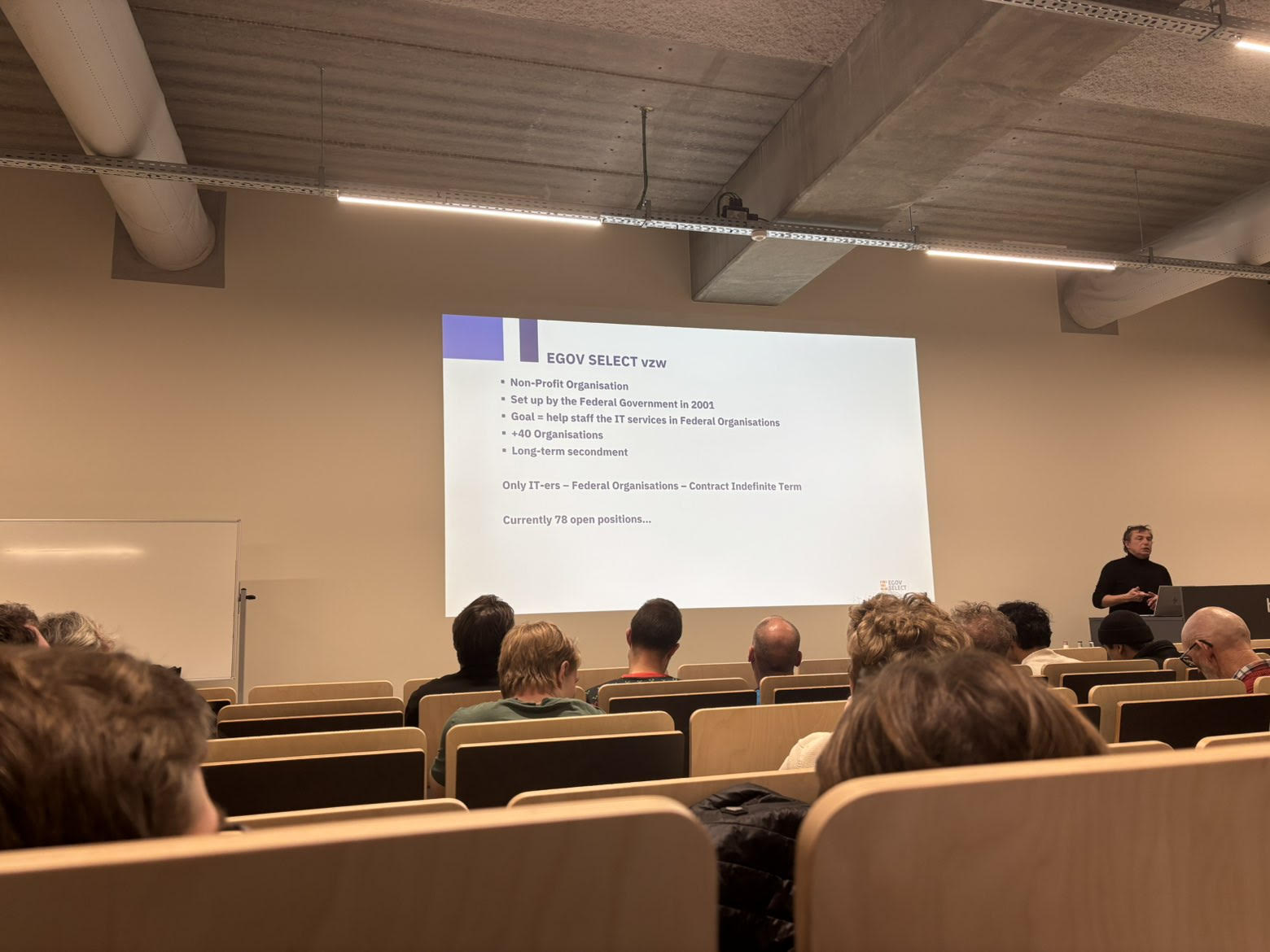 Tech and Meet session on protecting Belgium in cyberspace